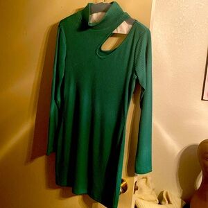Green Shein dress